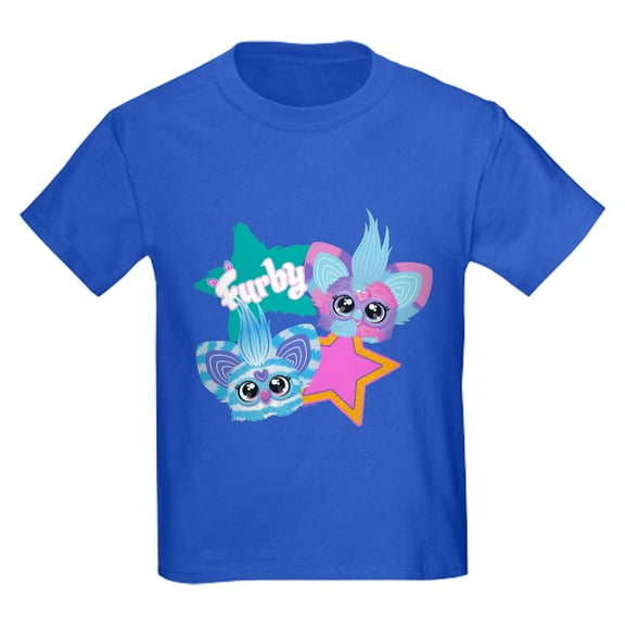 CafePress - Furby Stars Kids T Shirt - Dark T-Shirt Kids XS-XL