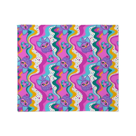 CafePress - Furby Swirl Pattern - Soft Fleece Throw Blanket, 50"x60" for All Ages