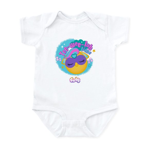 CafePress - Furby Tee Wee Lah Time - Baby Light Bodysuit, Size Newborn - 24 Months