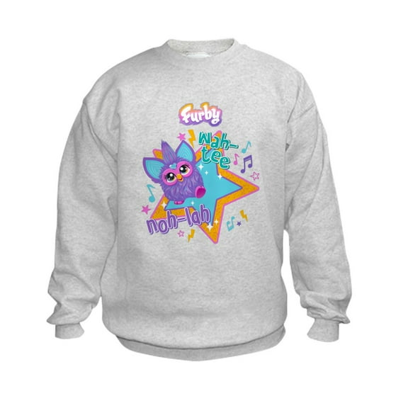 CafePress - Furby Wah Tee - Kids Sweatshirt, Youth Crew Neck Sweatshirt