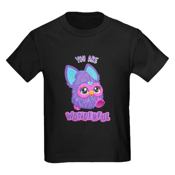 CafePress - Furby You Are Wonderful Kids T Shirt - Dark T-Shirt Kids XS-XL