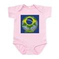 thumbnail image 1 of CafePress - Futebol Brasileiro Infant Creeper - Baby Light Bodysuit, Size Newborn - 24 Months, 1 of 4