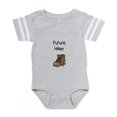 thumbnail image 1 of CafePress - Future_0002_Hiker - Cute Infant Baby Football Bodysuit, 1 of 3