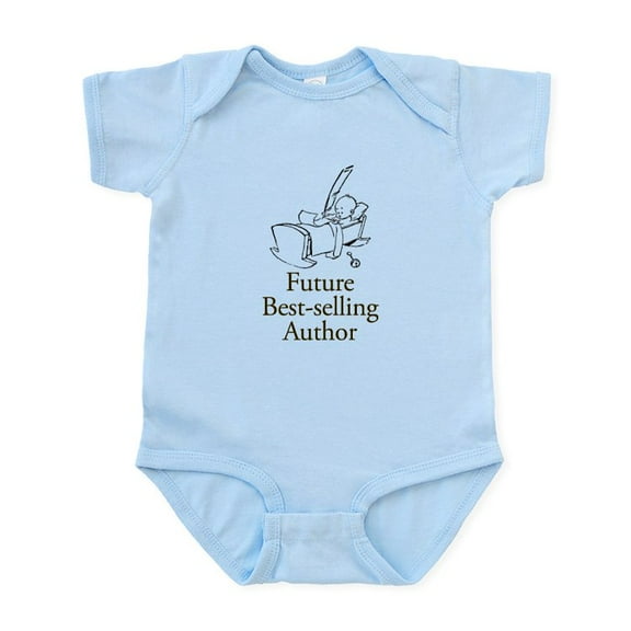 CafePress - Future Author Infant Bodysuit - Baby Light Bodysuit, Size Newborn - 24 Months
