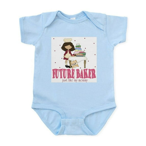 CafePress - Future Baker Like Mommy Baby Infant Bodysuit - Baby Light Bodysuit, Size Newborn - 24 Months