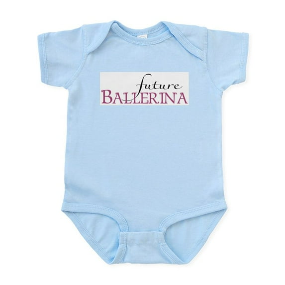 CafePress - Future Ballerina Infant Bodysuit - Baby Light Bodysuit, Size Newborn - 24 Months