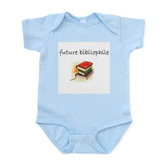 CafePress - Future Bibliophile Body Suit - Baby Light Bodysuit, Size Newborn - 24 Months