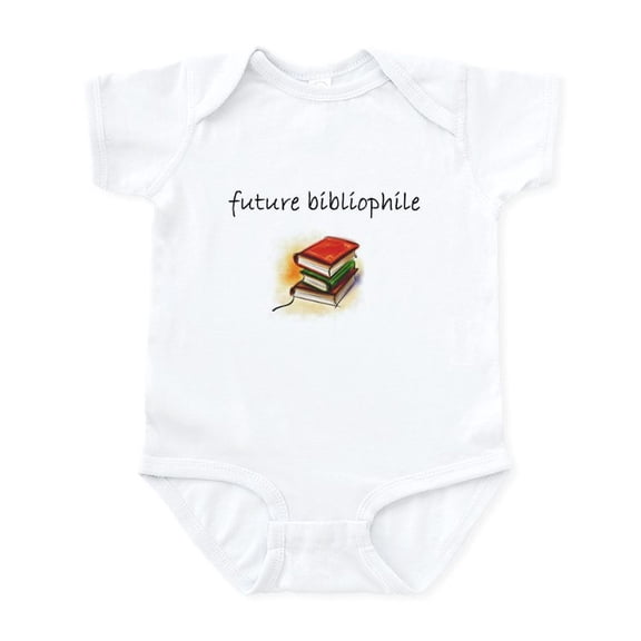 CafePress - Future Bibliophile Body Suit - Baby Light Bodysuit, Size Newborn - 24 Months