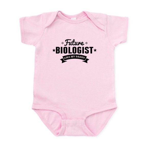 CafePress - Future Biologist Like My Daddy Body Suit - Baby Light Bodysuit, Size Newborn - 24 Months