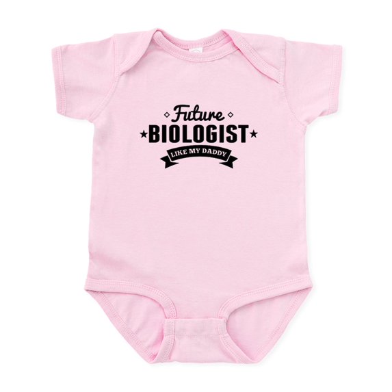 CafePress - Future Biologist Like My Daddy Body Suit - Baby Light Bodysuit, Size Newborn - 24 Months