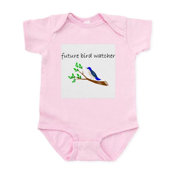 CafePress - Future Bird Watcher Body Suit - Baby Light Bodysuit, Size Newborn - 24 Months
