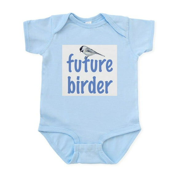 CafePress - Future Birder Infant Bodysuit - Baby Light Bodysuit, Size Newborn - 24 Months