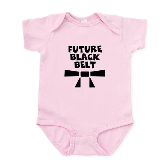 CafePress - Future Black Belt Onesie - Baby Light Bodysuit, Size Newborn - 24 Months