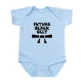 thumbnail image 1 of CafePress - Future Black Belt Onesie - Baby Light Bodysuit, Size Newborn - 24 Months, 1 of 4