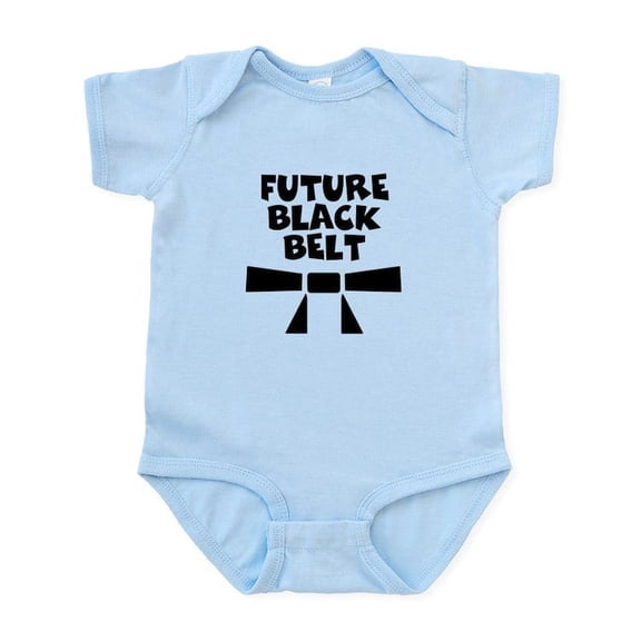 CafePress - Future Black Belt Onesie - Baby Light Bodysuit, Size Newborn - 24 Months