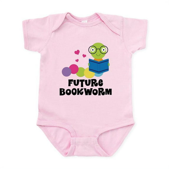 CafePress - Future Bookworm Infant Bodysuit - Baby Light Bodysuit, Size Newborn - 24 Months