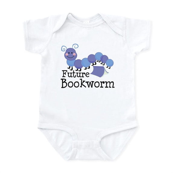 CafePress - Future Bookworm Infant Bodysuit - Baby Light Bodysuit, Size Newborn - 24 Months
