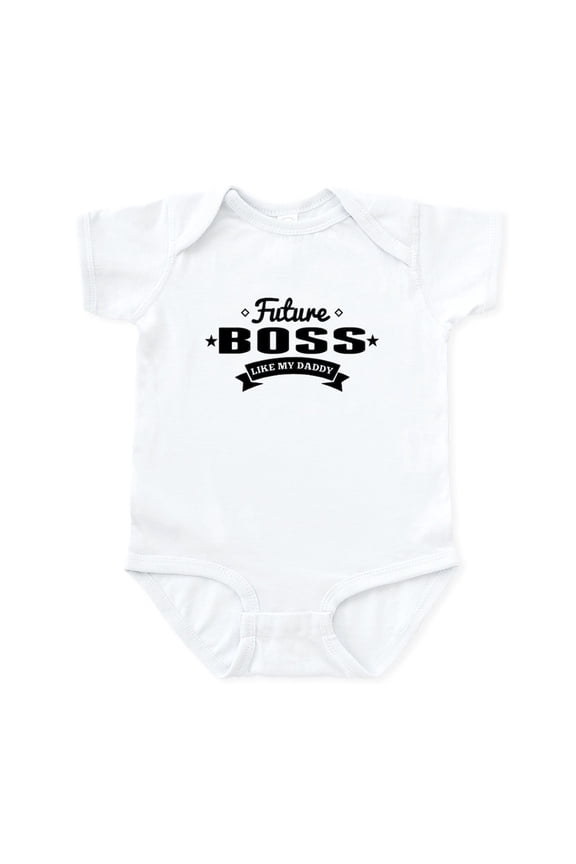 - Future Boss Like My Daddy Body Suit - Baby Light Bodysuit, Size Newborn - 24 Months