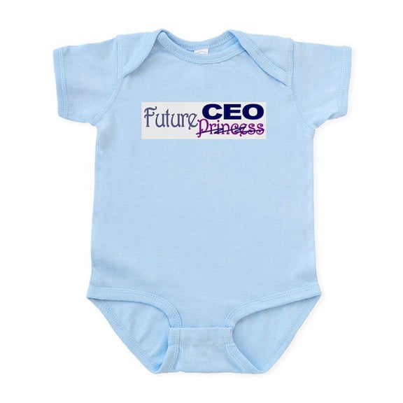 CafePress - Future CEO Infant Bodysuit - Baby Light Bodysuit, Size Newborn - 24 Months