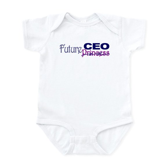 CafePress - Future CEO Infant Bodysuit - Baby Light Bodysuit, Size Newborn - 24 Months