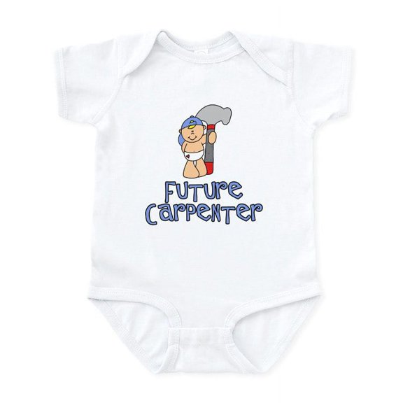 CafePress - Future Carpenter Baby (Tx) Infant Bodysuit - Baby Light Bodysuit, Size Newborn - 24 Months