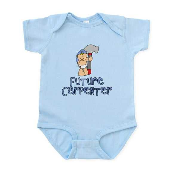 CafePress - Future Carpenter Baby (Tx) Infant Bodysuit - Baby Light Bodysuit, Size Newborn - 24 Months