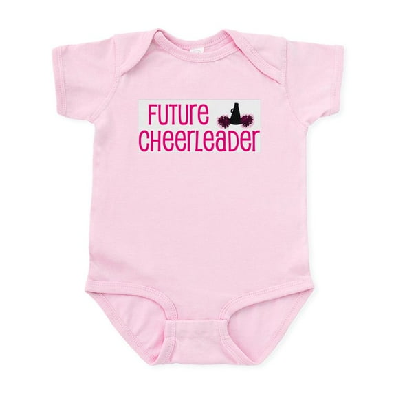 CafePress - Future Cheerleader Onsie - Baby Light Bodysuit, Size Newborn - 24 Months