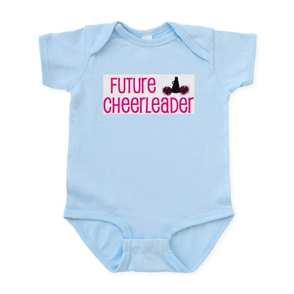 CafePress - Future Cheerleader Onsie - Baby Light Bodysuit, Size Newborn - 24 Months