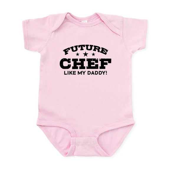 CafePress - Future Chef Like My Daddy Infant Bodysuit - Baby Light Bodysuit, Size Newborn - 24 Months