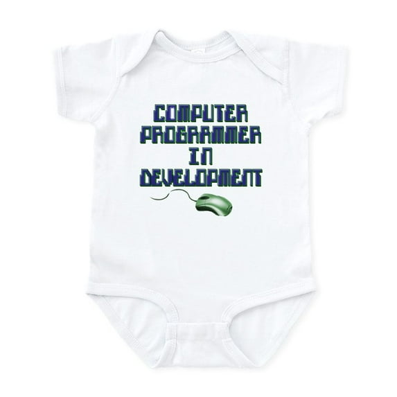 CafePress - Future Computer Programmer Infant Bodysuit - Baby Light Bodysuit, Size Newborn - 24 Months