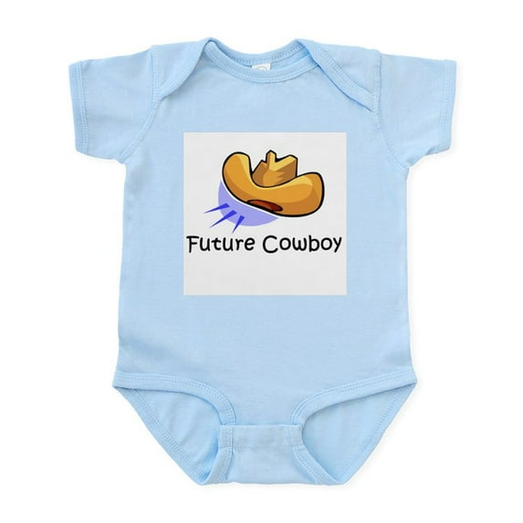 CafePress - Future Cowboy Infant Bodysuit - Baby Light Bodysuit, Size Newborn - 24 Months