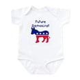 thumbnail image 1 of CafePress - Future Democrat Infant Bodysuit - Baby Light Bodysuit, Size Newborn - 24 Months, 1 of 4