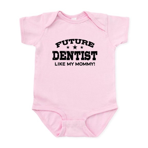 CafePress - Future Dentist Like My Mommy Infant Bodysuit - Baby Light Bodysuit, Size Newborn - 24 Months