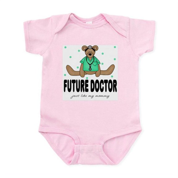 CafePress - Future Doctor Like Mommy Baby Infant Bodysuit - Baby Light Bodysuit, Size Newborn - 24 Months