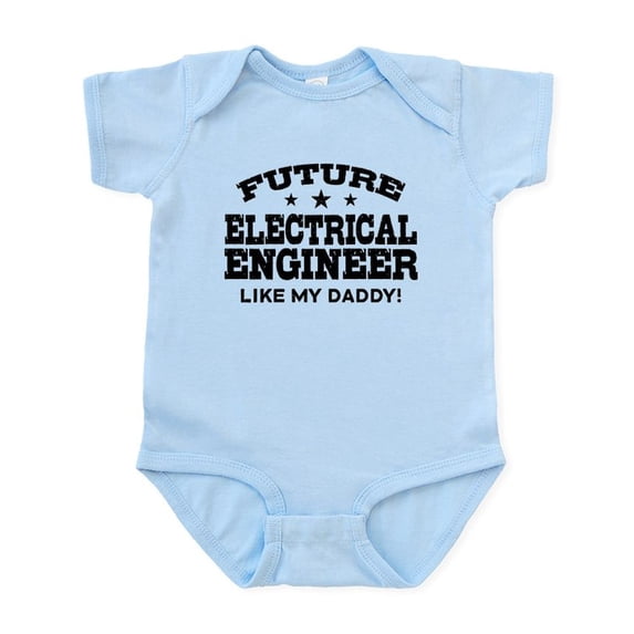 CafePress - Future Electrical Engineer Infant Bodysuit - Baby Light Bodysuit, Size Newborn - 24 Months