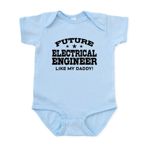 CafePress - Future Electrical Engineer Infant Bodysuit - Baby Light Bodysuit, Size Newborn - 24 Months