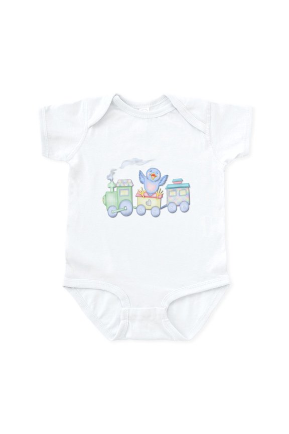 - Future Engineer Train Infant Creeper - Baby Light Bodysuit, Size Newborn - 24 Months