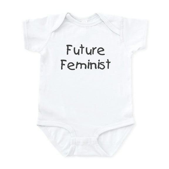 CafePress - Future Feminist Infant Bodysuit - Baby Light Bodysuit, Size Newborn - 24 Months