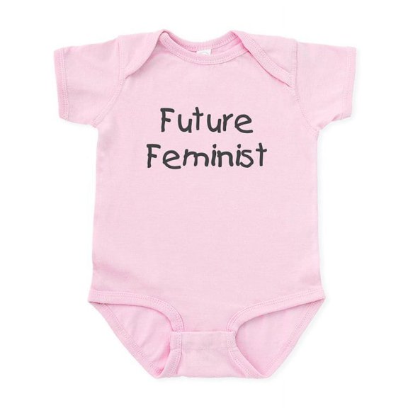 CafePress - Future Feminist Infant Bodysuit - Baby Light Bodysuit, Size Newborn - 24 Months