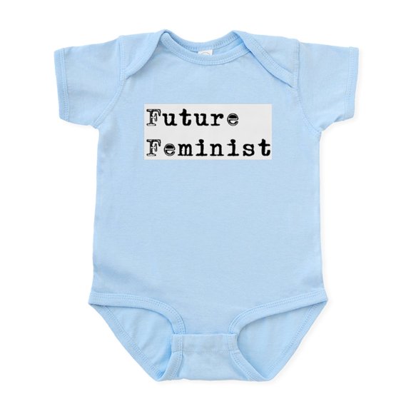 CafePress - Future Feminist Infant Bodysuit - Baby Light Bodysuit, Size Newborn - 24 Months