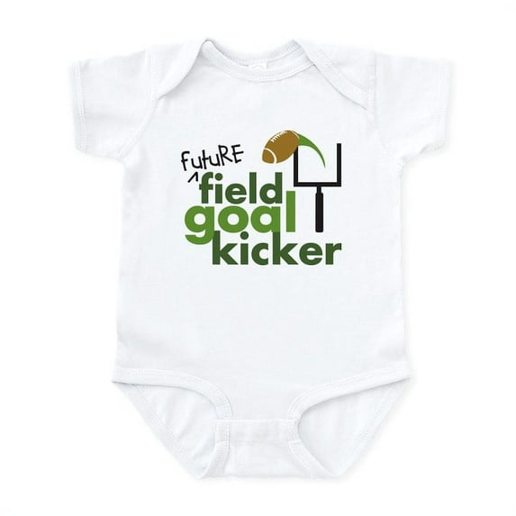 CafePress - Future Field Goal Kicker Infant Bodysuit - Baby Light Bodysuit, Size Newborn - 24 Months