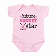 thumbnail image 1 of CafePress - Future Field Hockey Star Infant Bodysuit - Baby Light Bodysuit, Size Newborn - 24 Months, 1 of 4