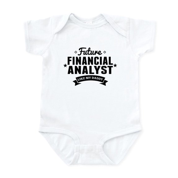 CafePress - Future Financial Analyst Like My Daddy Body Suit - Baby Light Bodysuit, Size Newborn - 24 Months