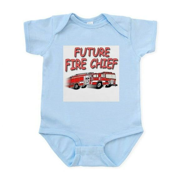CafePress - Future Fire Chief Infant Bodysuit - Baby Light Bodysuit, Size Newborn - 24 Months