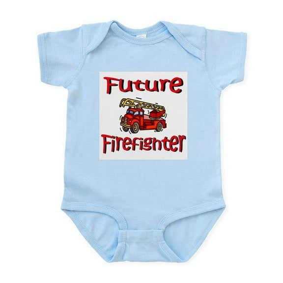 CafePress - Future Firefighter Infant Bodysuit - Baby Light Bodysuit, Size Newborn - 24 Months