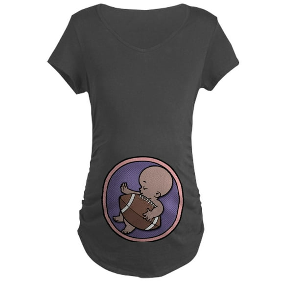 CafePress - Future Footballer Ds Maternity Dark T Shirt - Maternity Dark T-Shirt