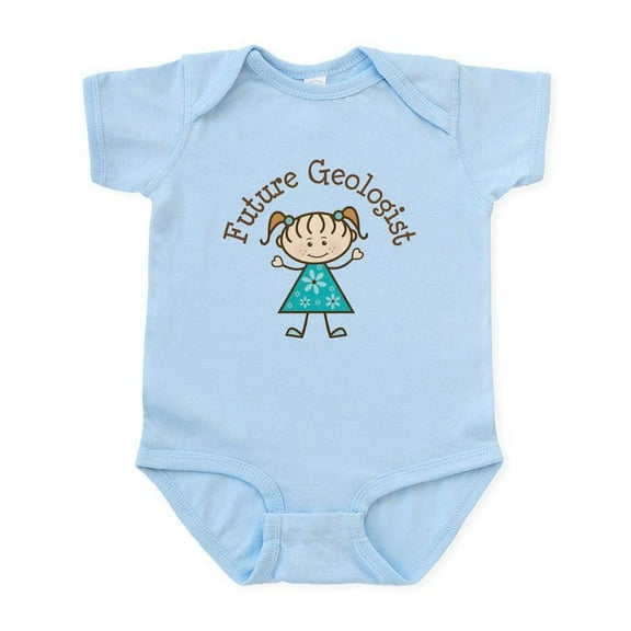 CafePress - Future Geologist Girl Infant Bodysuit - Baby Light Bodysuit, Size Newborn - 24 Months