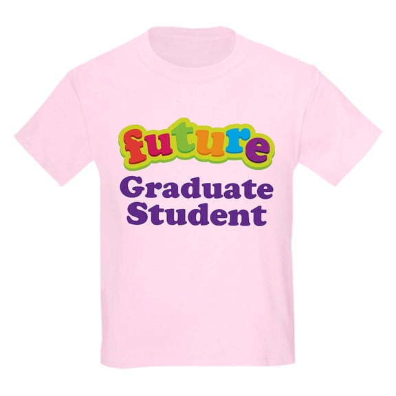 CafePress - Future Graduate Student Kids Light T Shirt - Light T-Shirt Kids XS-XL