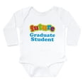 thumbnail image 1 of CafePress - Future Graduate Student Long Sleeve Infant Bodysui - Long Sleeve Cotton Baby Bodysuit, 1 of 4