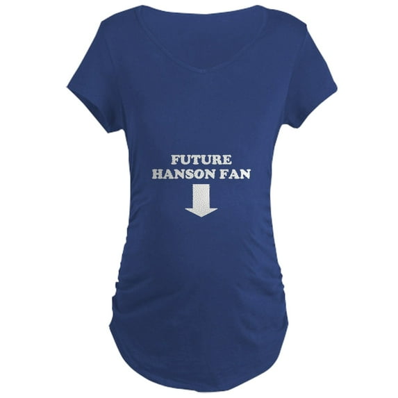 CafePress - Future Hanson Fan - Maternity Dark T-Shirt